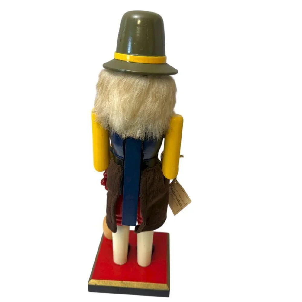 Large Holiday Nutcracker Holding Grapes and Bottle Target Limited Edition 2009